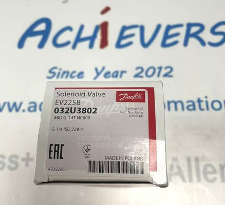 Электромагнитный клапан Danfoss, EV225B, Функция: НЗ, G, 1/2, 3 м³/ч, PTFE 032U3805