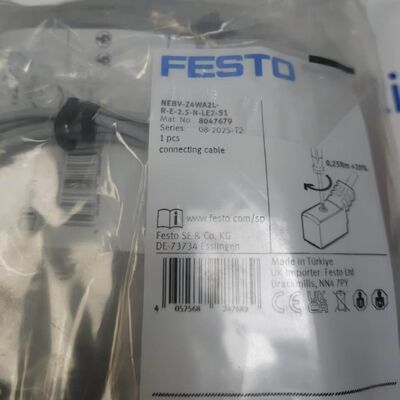 Festo NEBV-Z4WA2L-R-E-2 Соединительный кабель электродинамического клапана