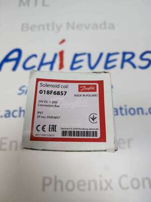 Danfoss 018F6857 Электромагнитная катушка 24 В постоянного тока IP67 Клеммная коробка