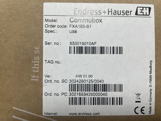 E+H FXA195-S1 Commubox Внутренне безопасный USB/HART модем