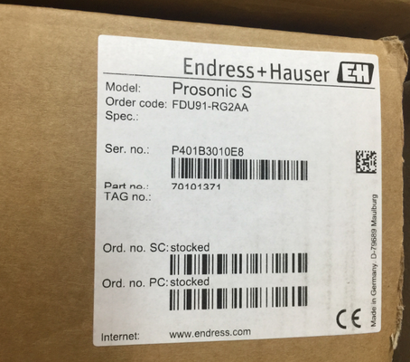 E+H FDU91-RG2AA Ultrasonic Level Sensor