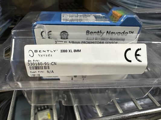 330180-91-CN Bently Nevada 3300 XL Проксимиторный датчик 9,0 метров (29,5 футов) Длина системы, монтаж DIN