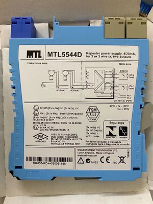 MTL5544D Силовое питание для ретранслятора MTL Instruments 4/20ma Для двух или трех проводов