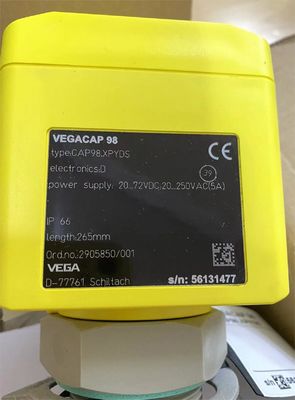 CAP98.XPYDS VEGA Настройка уровня метров Свободный емкостный зонд для обнаружения уровня