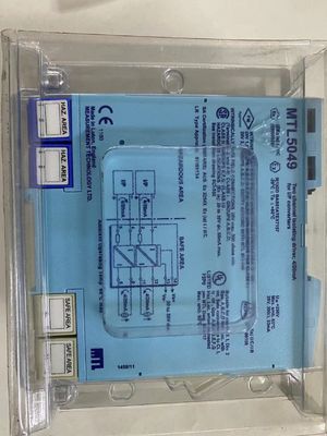 MTL5049 Eaton 2 Channel Zener Barrier Изолированный драйвер Входной ток Выходный ATEX 4 до 20mA
