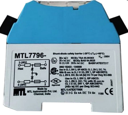 MTL7796- MTL Instruments Intrinsically Safe Zener Barriers Safety Isolator (МТЛ7796- MTL Instruments) - Инструменты с внутренней безопасностью Зенер-барьеры безопасность изолятора