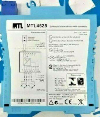 MTL4525 MTL Инструменты Двигатель соленоидной сигнализации MTL4500 MTL5500 серия