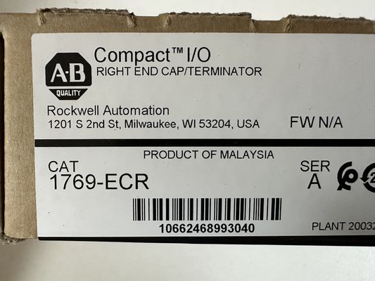 1769-ECR ALLEN BRADLEY PLC Products CompactLogix Правый конец крышки