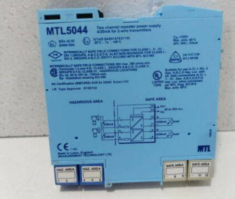 MTL5044 MTL Инструменты Повторяющийся источник питания Напряжение подачи от 20 до 35 В.