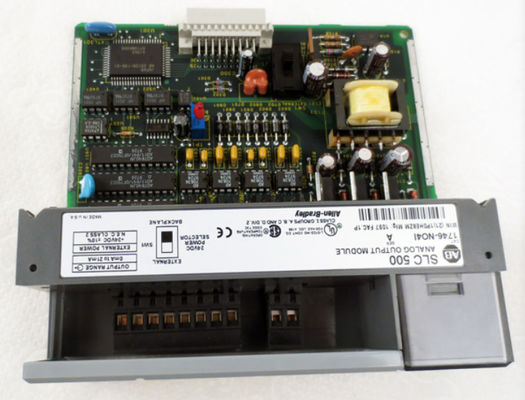 1746-NO4I Allen Bradley SLC 4-точечный аналоговый выходной модуль Разрешение 14 бит