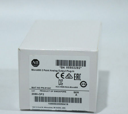 2080-OF2 Allen Bradley Micro800 2-точечный аналоговый выходной модуль