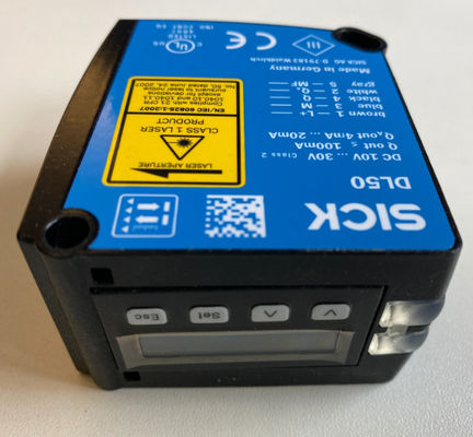 SICK DL50-P1123 Лазерные датчики расстояния: Dx50 36,1 мм х 62,7 мм х 57,7 мм для промышленности