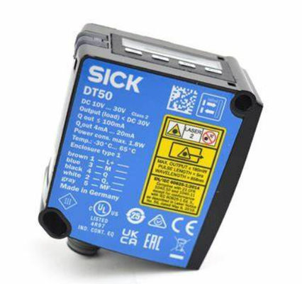 SICK DT50-P1113 Лазерные датчики расстояния Dx50 LC дисплей, 2 X LED