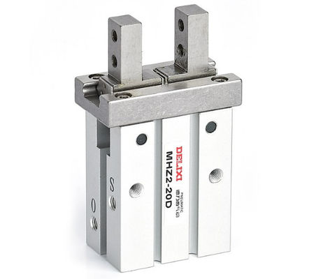 SMC Corporation MHZ2-20D Гриппер, воздушный, двойной действия, размер отверстия:20 мм, параллельный 2-пальца, 0,1-0,7 МПа