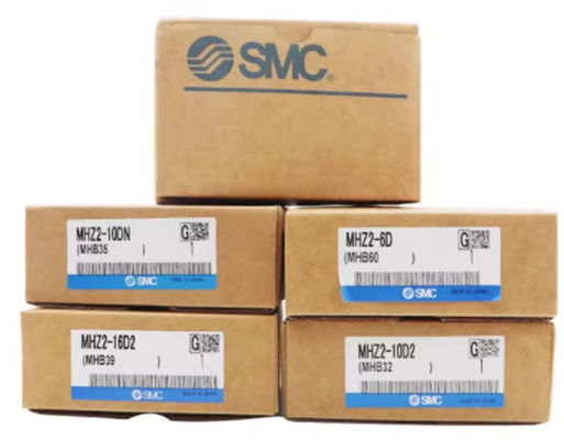 SMC Corporation MHZ2-20D Гриппер, воздушный, двойной действия, размер отверстия:20 мм, параллельный 2-пальца, 0,1-0,7 МПа