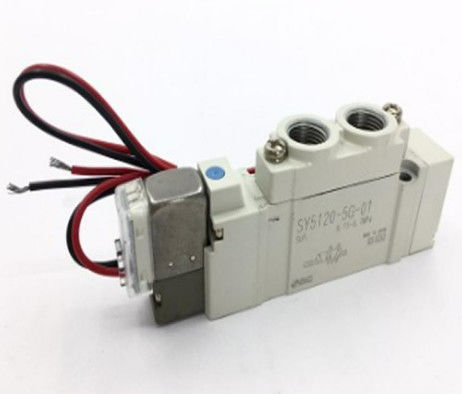SMC SY5120-5G-01 клапан, Sol, SY5000 SOL/VALVE, RUBBER SEAL номинальное напряжение 24 VDC