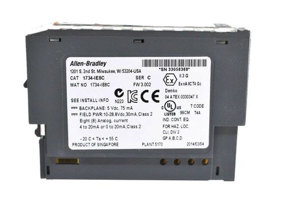 Allen-Bradley 1734-IE8C POINT I/O аналоговый входный модуль для токового сигнала