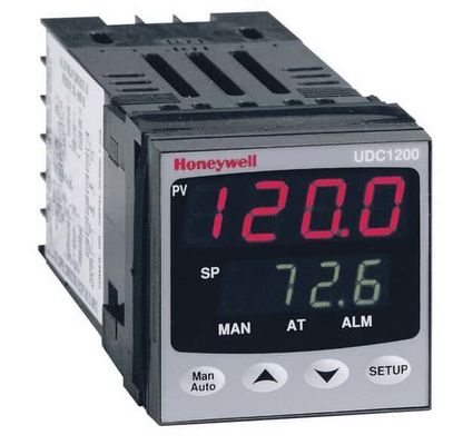 Honeywell DC120L-1-0-0-0-1-0-0-0 Контроллер температурного ограничения, универсальный вход, 1/16-DIN, выход ретранслятора