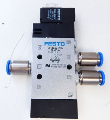 Магнитный клапан Festo CPE14-M1BH-5L-QS-8 Неиспользуемый/OVP с электрическим приводом