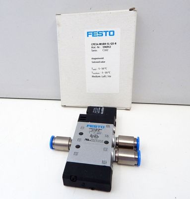 Магнитный клапан Festo CPE14-M1BH-5L-QS-8 Неиспользуемый/OVP с электрическим приводом