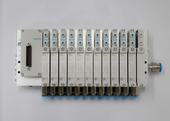 Festo Valve manifold VTUG с многоприцепной розеткой или подключением полевой шины VTUG-14-VRPT-B1T-Q12B-UB-Q6SU-24K+TTSC