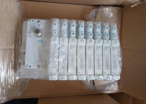 Festo Valve manifold VTUG с многоприцепной розеткой или подключением полевой шины VTUG-14-VRPT-B1T-Q12B-UB-Q6SU-24K+TTSC