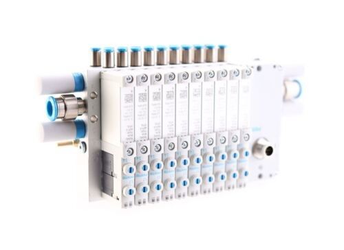 Festo VTUG-10-VRPT-B1T-Q10B-UB-QH6SU-16K+TTSC клапанный коллектор VTUG с многоприцепным розеткой или подключением полевой шины