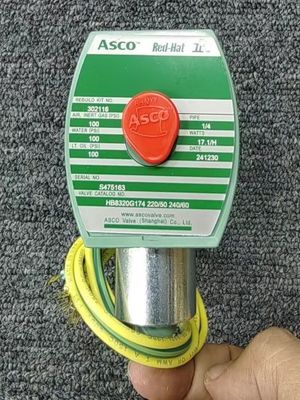 24 VDC Входное питание ASCO 8262G262 Red-Hat II Прямодействующие соленоидные клапаны Тип соленоидного привода