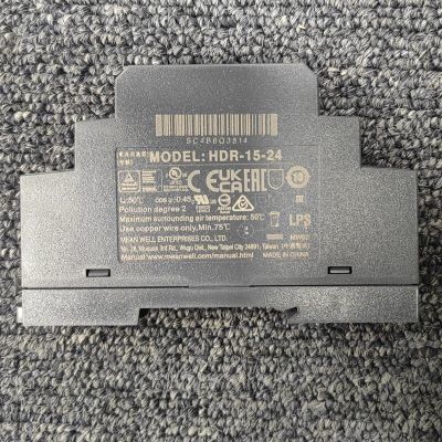 MEAN WELL HDE-15-24 Железнодорожное энергоснабжение Оригинальное с запечатанным 1.47 KG