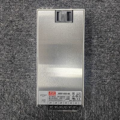 Средний скважина HRP-450-48 48Vdc 9,5A ПФК источник питания 8 Аналоговые выходы компактные 100 мм х 100 мм х 100 мм Размер