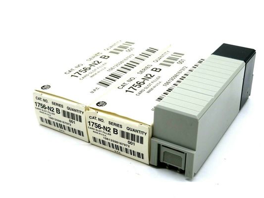 ALLEN BRADLEY 1756-N2 Модуль заполнителя с двумя слотами с кодированием ввода напряжения 768-32V и диапазоном частот ввода 47-63 Гц