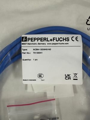 P&F NCB4-12GM40-N0 Индуктивный датчик с пластиковым корпусом и клеммами, 1 выходное соединение, продукт