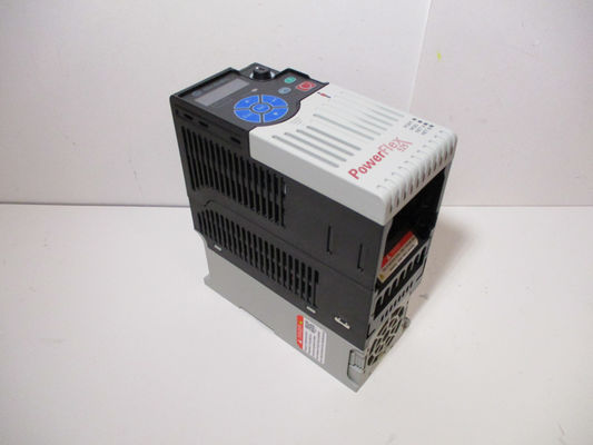 Allen-Bradley 25B-D2P3N114 PowerFlex 525 AC Drive Adjustable Frequency Minimal Heat Generation 2.5ms Step Response
