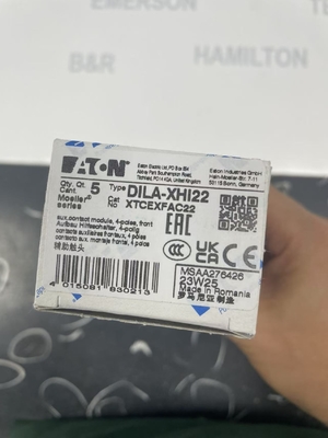 Вспомогательный контактный модуль серии Eaton DILA-XHI22 Moeller с уплотнениями из NBR и определением положения с помощью датчика Холла