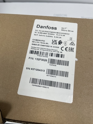 Danfoss FC-051P4K0T4E20H3BXCXXXSXXX Частота переменного тока