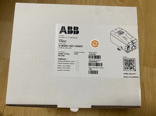 ABB V18345-1021150001 Позиционирующий клапан с HART-коммуникацией
