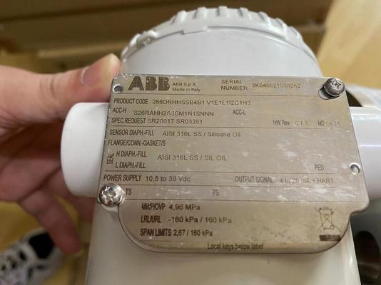 ABB 266DRHHSSB4B1V1E1L112C1H3 Передатчик давления с модулем I/P