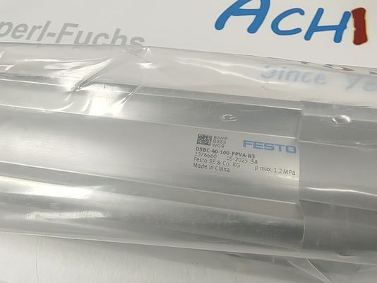 Прецизионный профильный цилиндр Festo DSBC-40-100-PPVA-N3, спроектированный в соответствии со стандартом ISO
