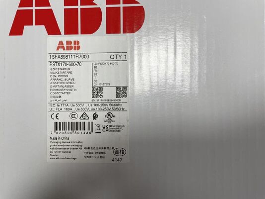 ABB PSTX170-600-70 Продвинутый интеллектуальный мягкий стартер для управления двигателем