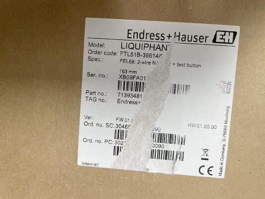 Endress Hauser FTL51B-3961/4 Высокопроизводительный вибронический переключатель уровня для жидких приложений