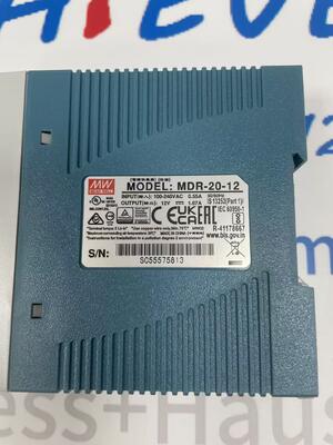 Средняя проницаемость MDR-20-12 Промышленное электроснабжение DIN-Rail