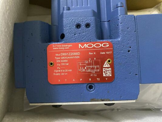 Электрогидравлический сервоклапан MOOG D691Z2086D