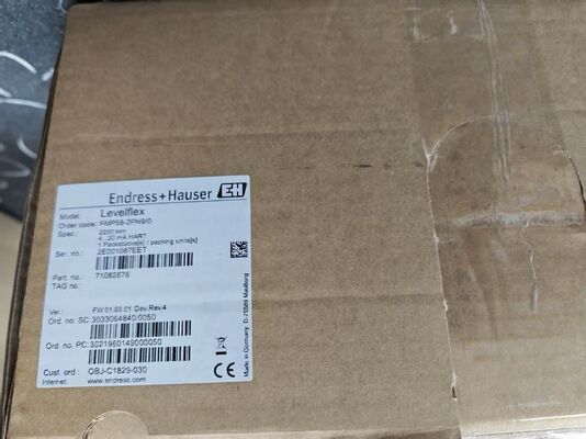 Надежный радарный уровнемер E+H FMP56-2PN9/0 с технологией Guided Wave Radar