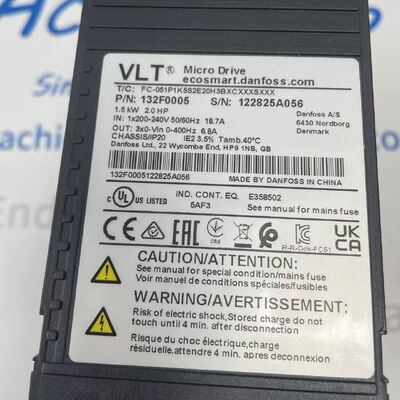 Danfoss 132F0005 Инвертор с переменной скоростью