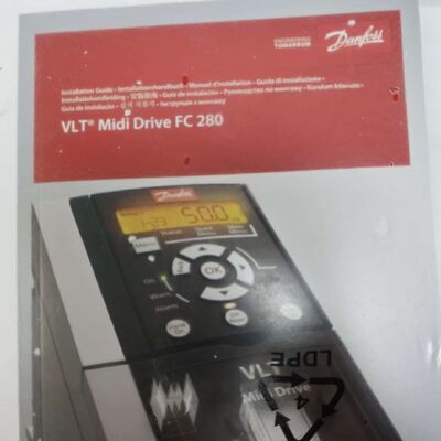 Danfoss FC-280P4K0T4E20H2BXCXX VLT Midi Drive 4kW 380-480V Профибус преобразователь частоты переменного тока