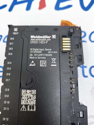 Weldmuller UR20-16DI-P u-удалённый 16-канальный PNP цифровой входный дистанционный модуль ввода/вывода