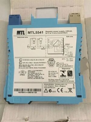 mtl5541 Внутренне безопасный 4 ′′ 20mA HART Гальванический изолятор