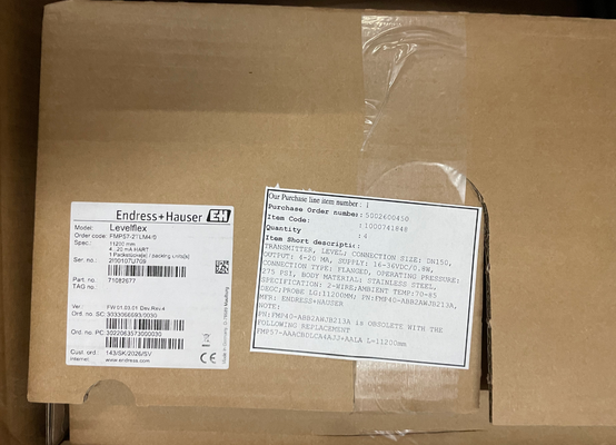 E+H FMP57-2TLM4/0 Levelflex направляемый радиолокационный передатчик уровня