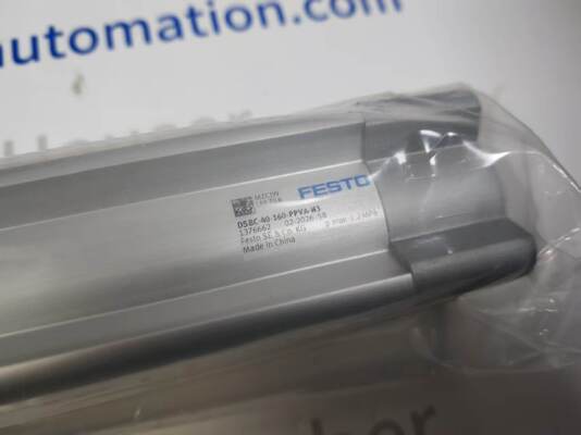 Пневматический цилиндр Festo DSBC-40-160-PPVA-N3 с быстроразъемным соединением, профиль ISO