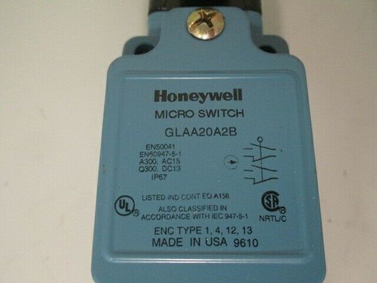 Honeywell GLAA20A2B Снижение действия ограничения переключателя боковой вращающейся 10A 600 VAC 250 VDC цинк GLA серии